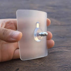 TRACELESS – Ganchos de pared sin residuos 10 piezas transparentes y fuertes