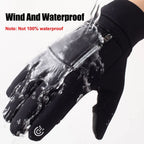 FrostGrip | Guantes de invierno con puntas de dedos plegables | Impermeables, a prueba de viento y compatibles con pantallas táctiles | M–XL