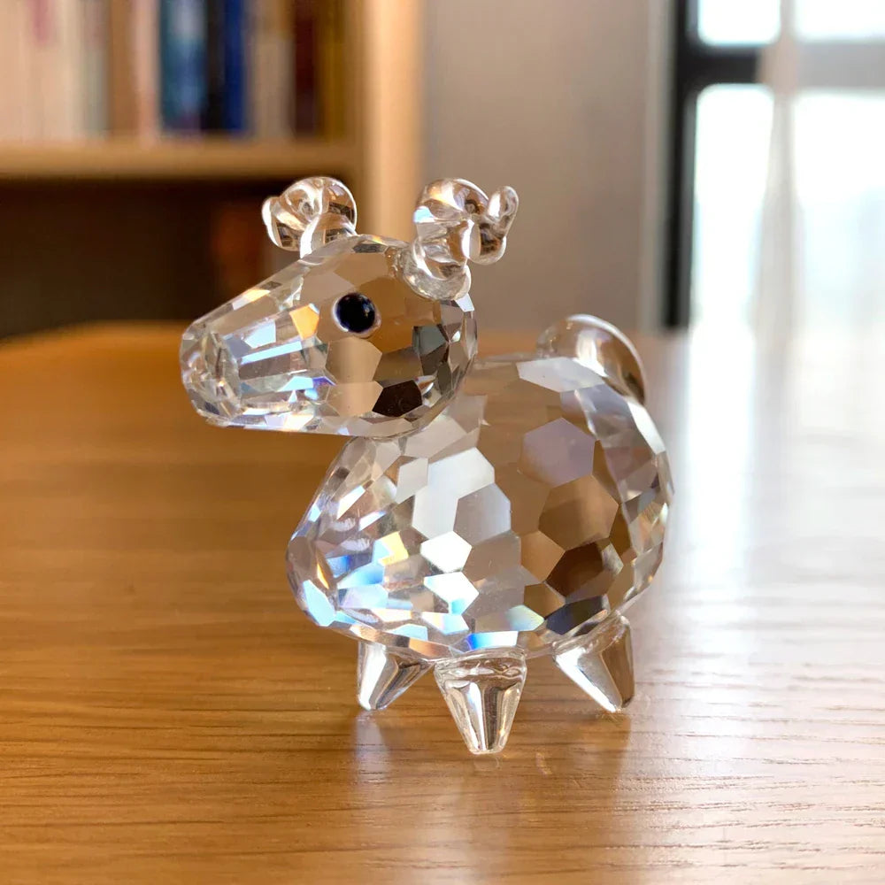 Figuras de bolas de cristal de animales súper lindas