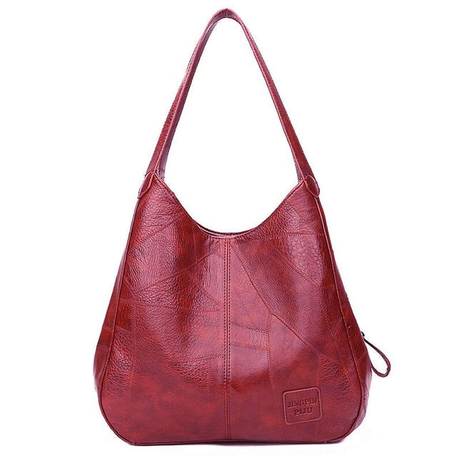 Bolso de piel sintética con gran capacidad