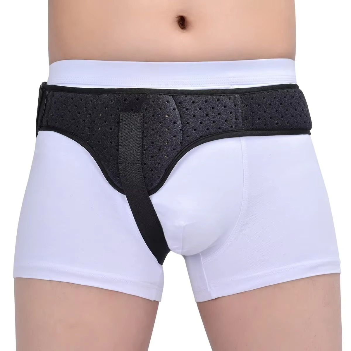 Cinturón de Soporte para Hernia para Hombres y Mujeres con Almohadillas de Compresión Removibles