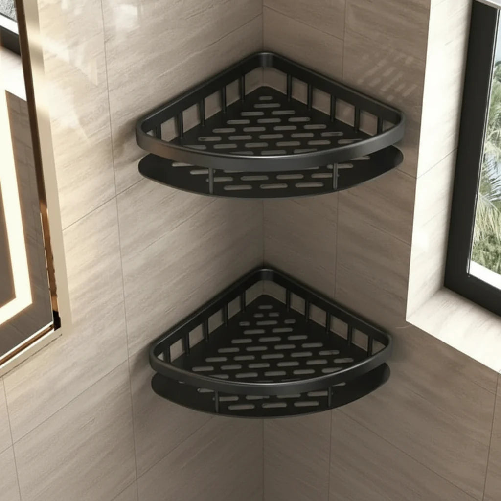 NORDICSHELF - Estante adhesivo para el baño – Sin perforaciones y elegante para cualquier baño