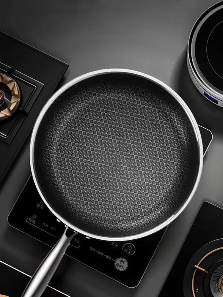 STEELCORE – Poêle en acier inoxydable pour une cuisson économe en énergie et durable