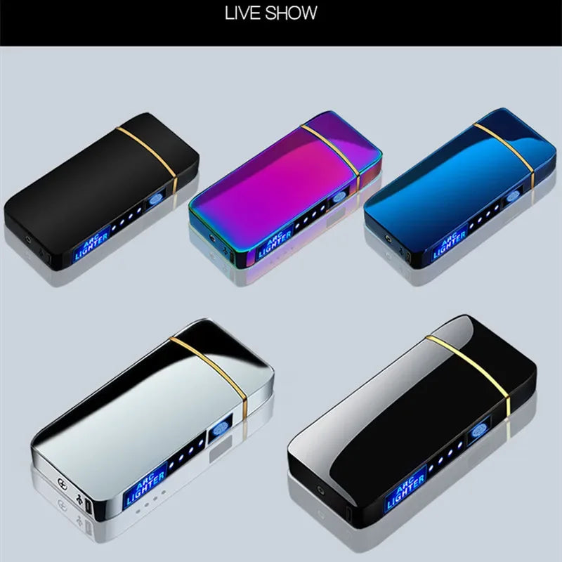 Encendedores de Plasma USB Recargables y a Prueba de Viento