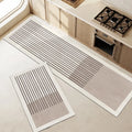 Kalsten | Pureterra | Alfombrilla de Cocina Súper Absorbente | Antideslizante y Lavable | Diseño de Diatomita | Forma Ovalada y Larga | Alfombra de Comodidad para Cocina y Baño