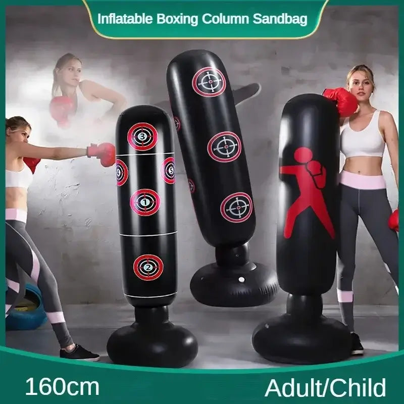 Bola de Boxeo Inflable – Para Entrenamiento y Diversión
