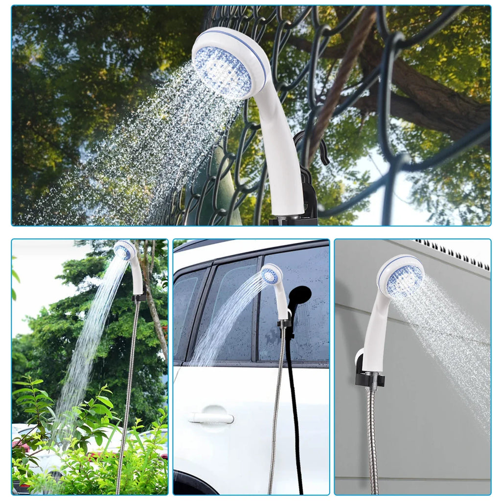 TrailShower™ – La ducha de camping móvil con presión de agua | Limpio y refrescado en cualquier lugar | 50% DESCUENTO