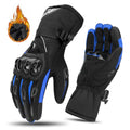 Guantes de moto aislados
