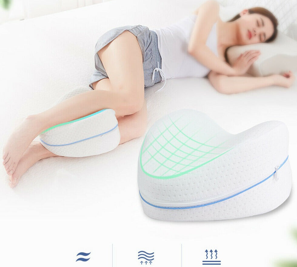 Almohada ortopédica para rodillas y piernas