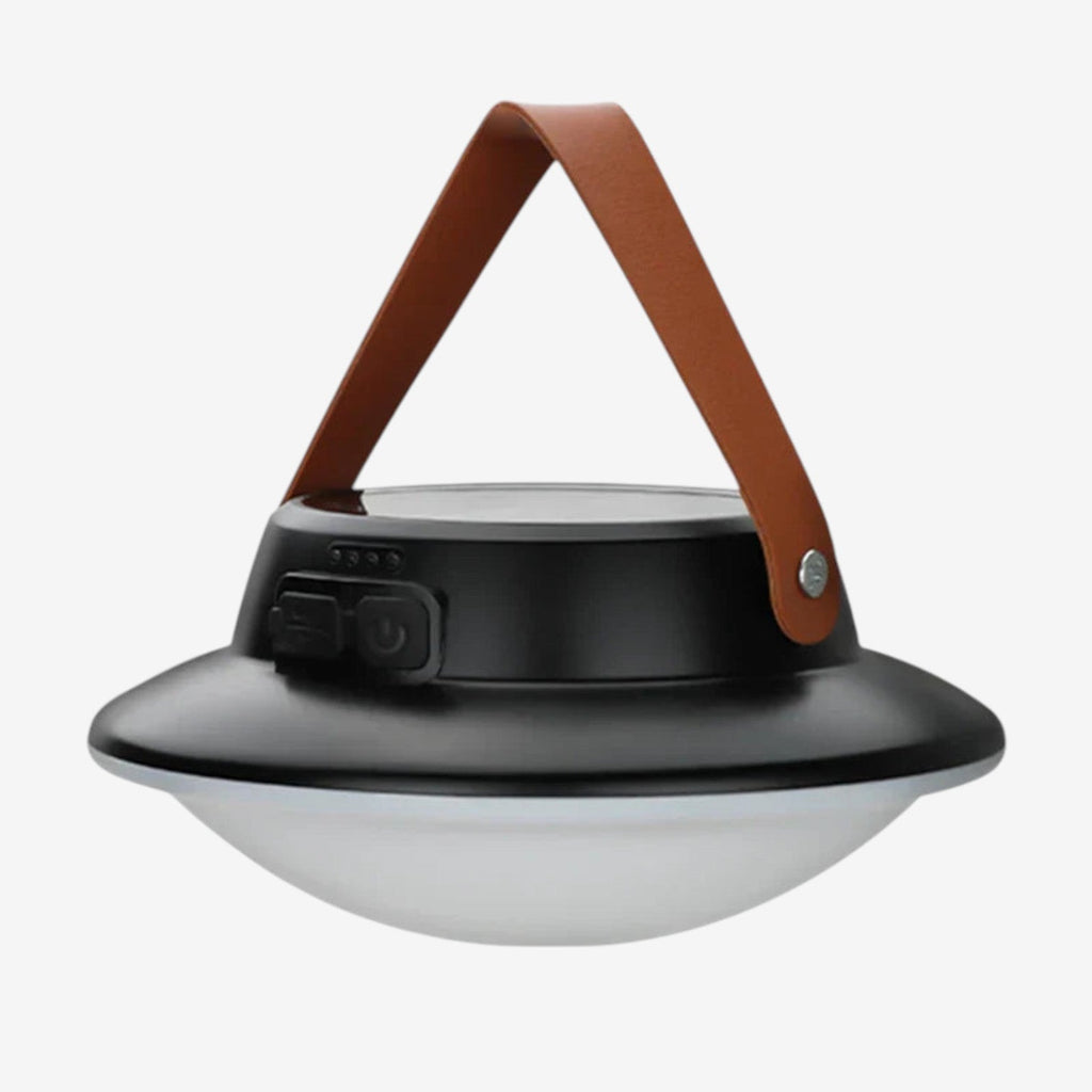 LumiCamp – Lámpara de Camping Solar con Batería Recargable y 3 Modos