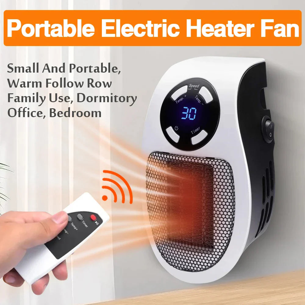 HeatWave – Calefactor eléctrico compacto con control remoto
