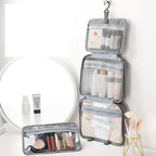 TRAVELTIDY – Organisateur de cosmétiques compact avec 4 compartiments