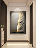 Nueva Lámpara de Pared de Porcelana LED con Textura de Roca