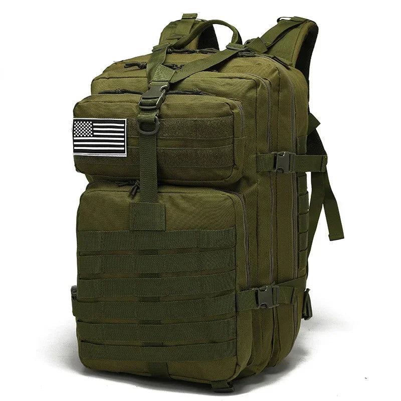 TrailPro Mochila Táctica Commando 30L+ Mochila para Acampar, Pescar y Cazar