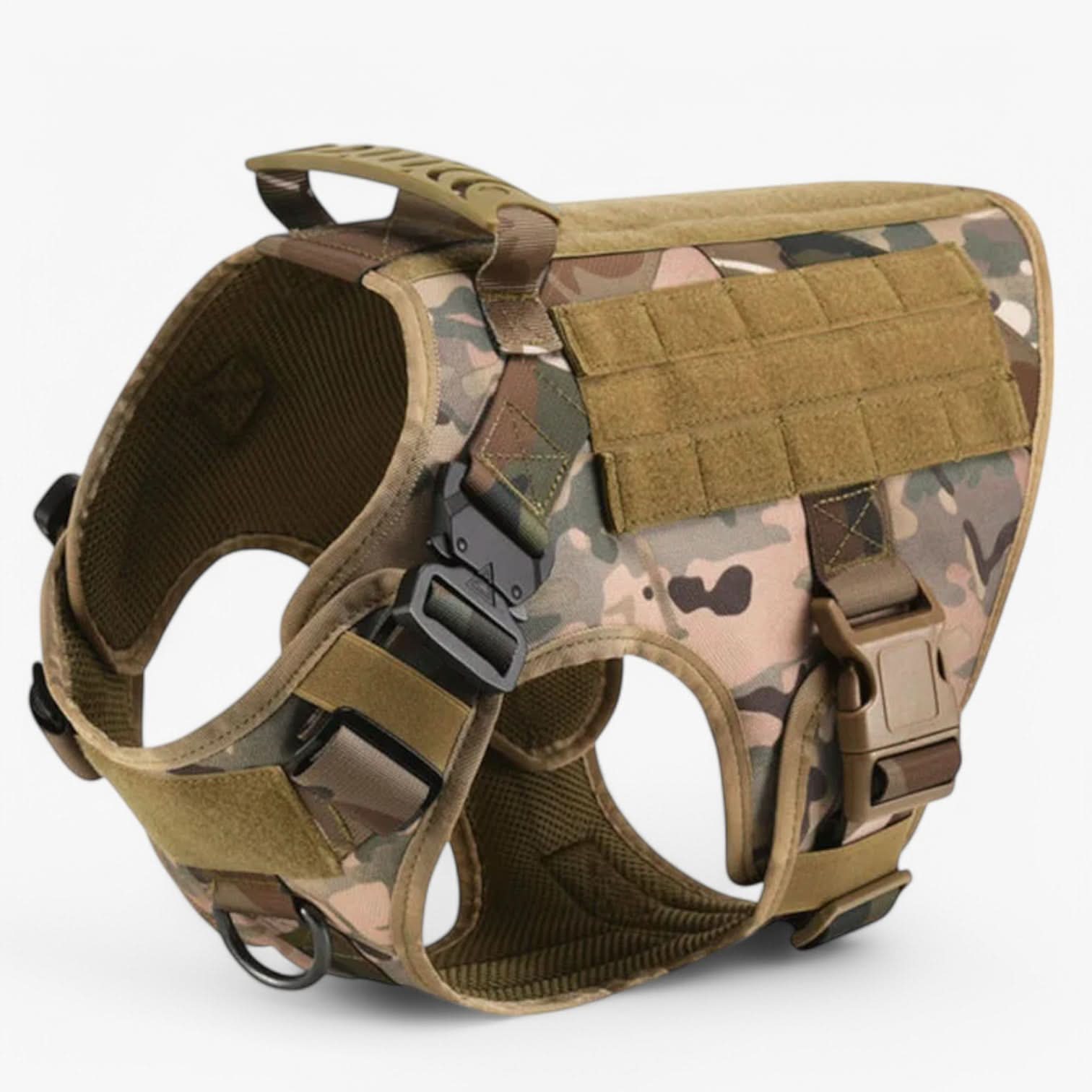 TACTICALK9 – Harnais robuste pour chiens pour un contrôle et un confort maximal