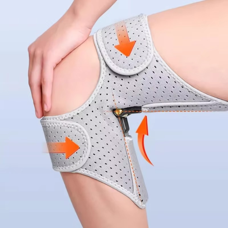 BowLift | Soporte de Rodilla Ajustable con Resortes de Rebote para Alivio y Estabilidad Articular