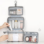 TRAVELTIDY – Organisateur de cosmétiques compact avec 4 compartiments