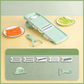 SlicePro – Mandolina multifuncional para verduras y frutas con mango | Brehn