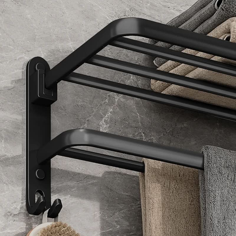 HandtuchLux - Soporte de Toallas de Aluminio Elegante