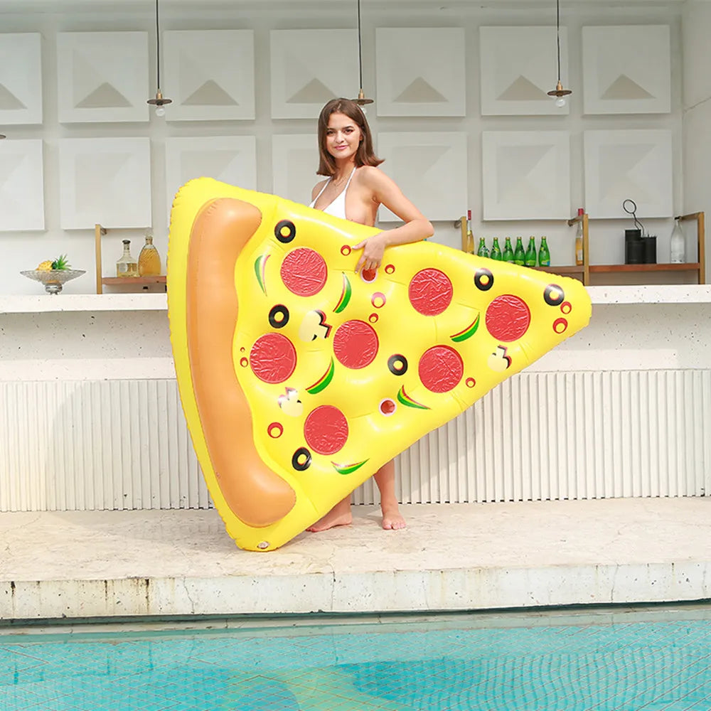 Colchón Inflable de Pizza Gigante – Relájate y Disfruta con Estilo