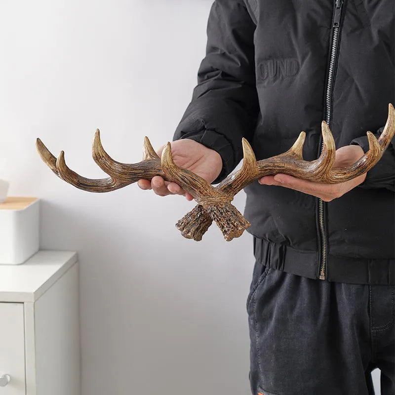 HookTine - Gancho de pared multifuncional con diseño de cuerno para decoración
