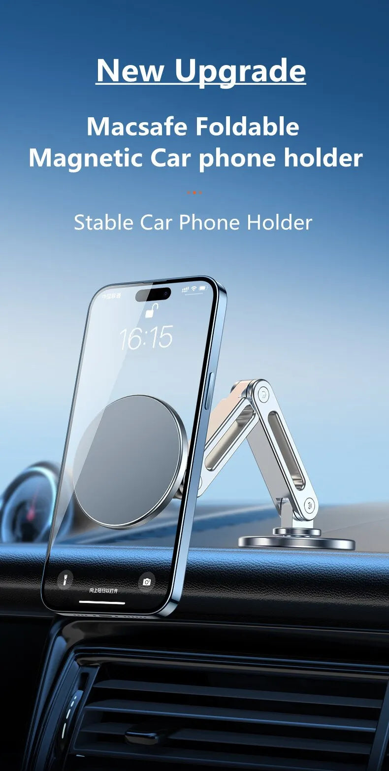 Soporte Magnético para Teléfono Rotatable a 360 Grados