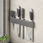 Skanto | Soporte para cuchillos – Knifey – Acero inoxidable – Estante multifuncional
