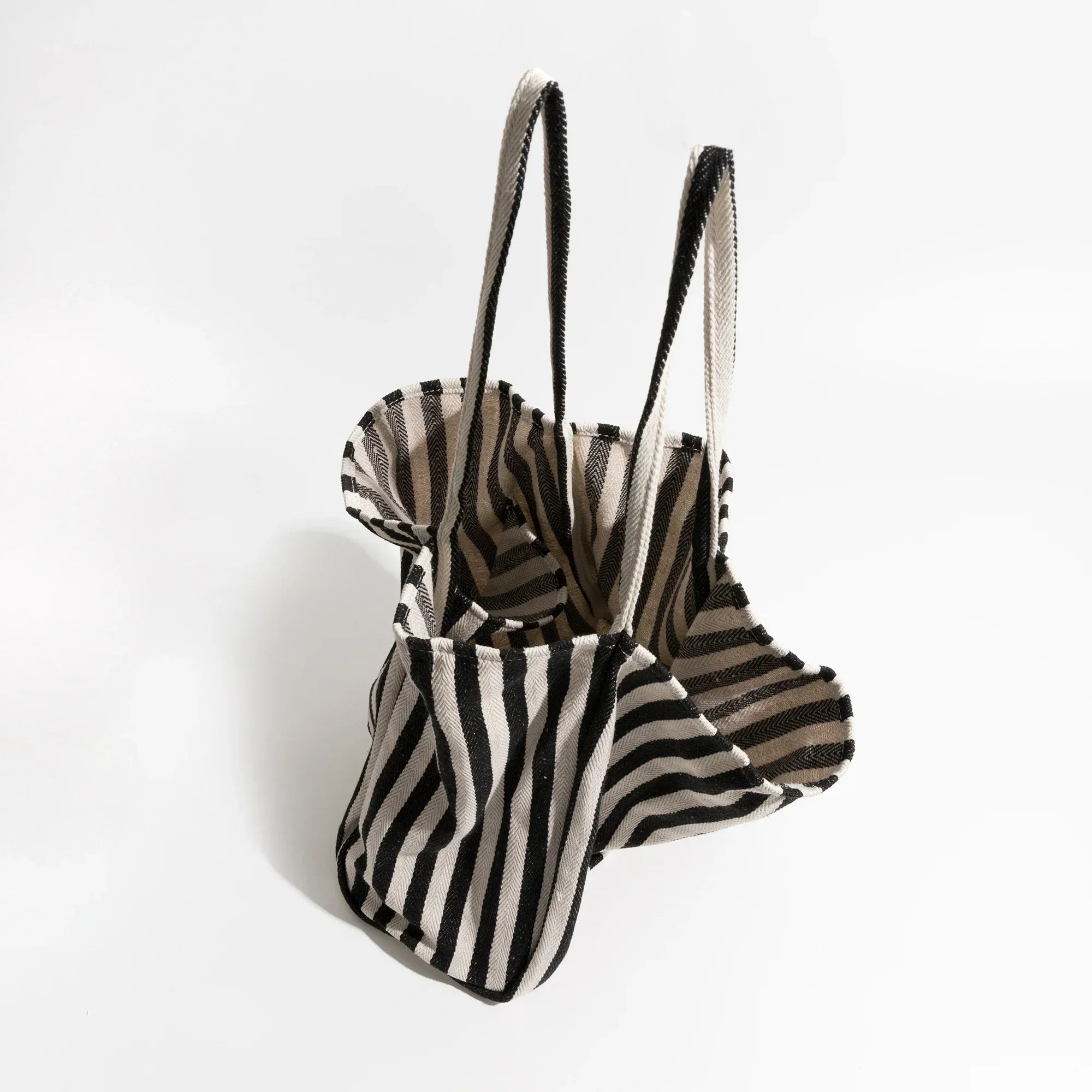 Lisslune | Bolsa de lino a rayas