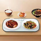 Skorter | Bandeja Térmica Eléctrica Inteligente | Control de Temperatura Ajustable | Mantiene la Comida Caliente con Placa Calentadora Constante | Esencial para Calentar Comida