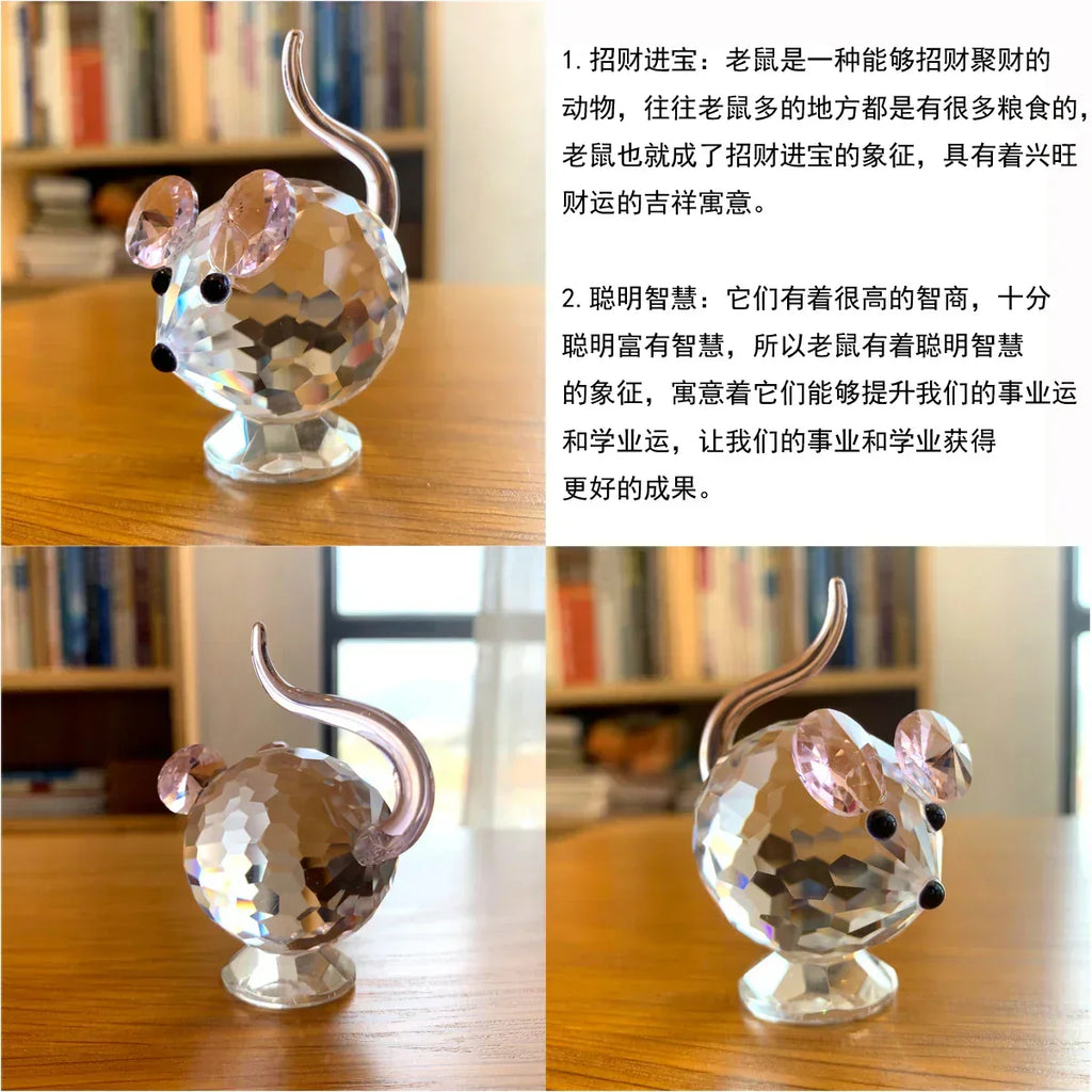 Figuras de bolas de cristal de animales súper lindas