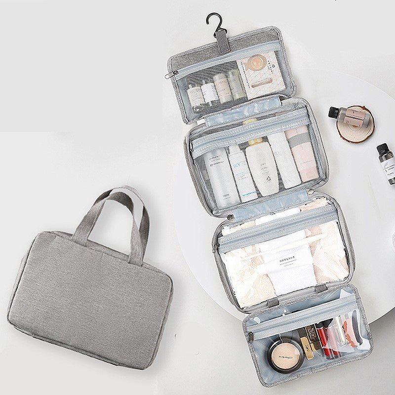 TRAVELTIDY – Organisateur de cosmétiques compact avec 4 compartiments