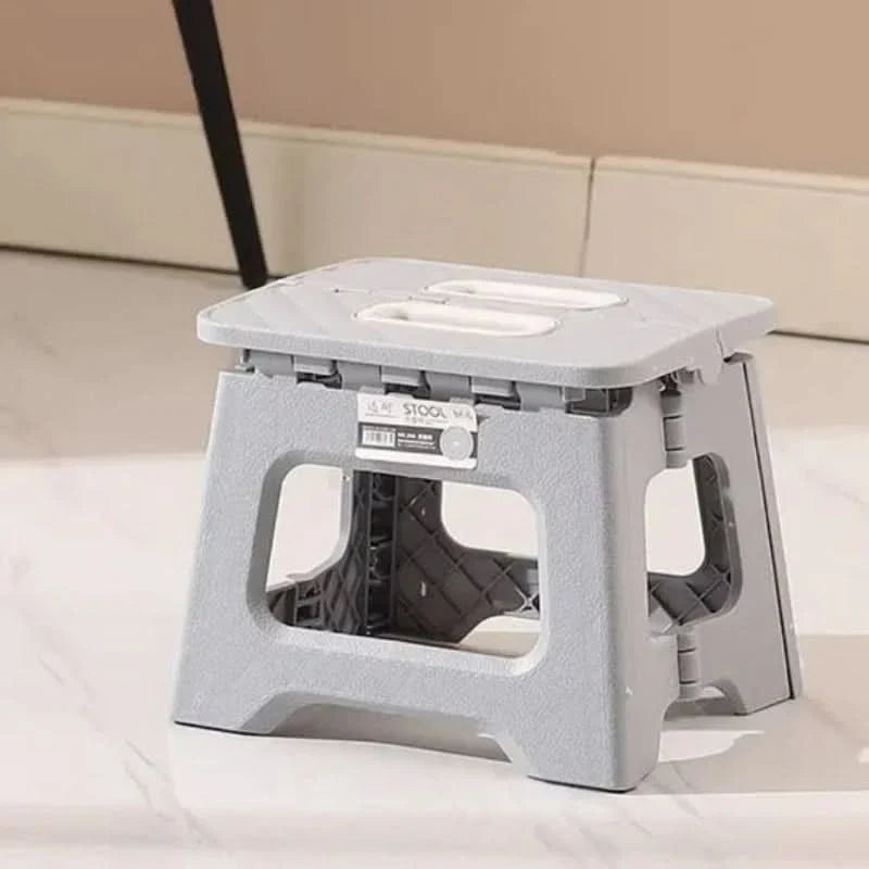 Taburete plegable estable y fácil de transportar