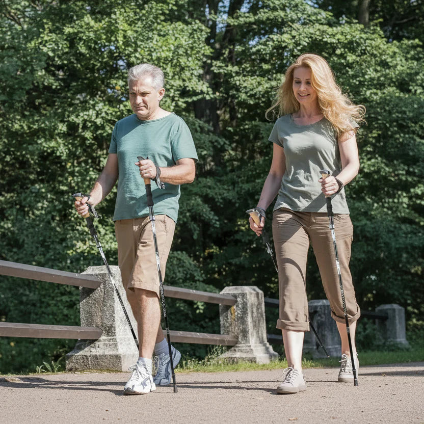 BASTONES FOLDTREK – Bastones de trekking plegables para caminatas y aventuras al aire libre