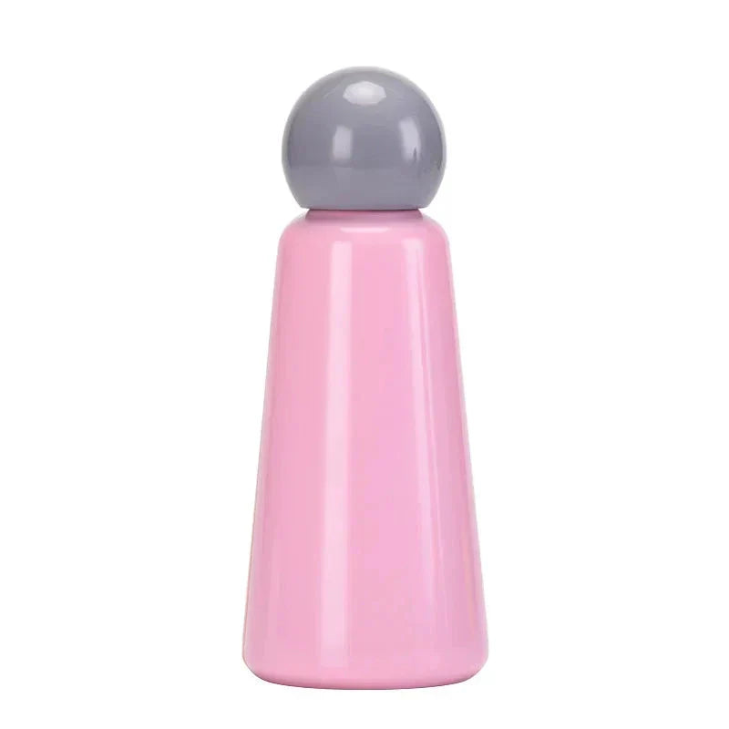 Botella de acero bicolor