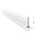 SealGuard - Barra de ducha ajustable y impermeable para prevenir filtraciones