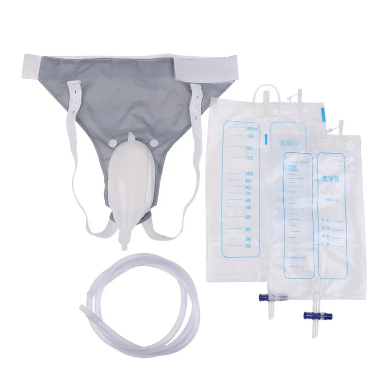 Kalsten | Colector de Orina de Silicona para Adultos con Bolsa de Catéter