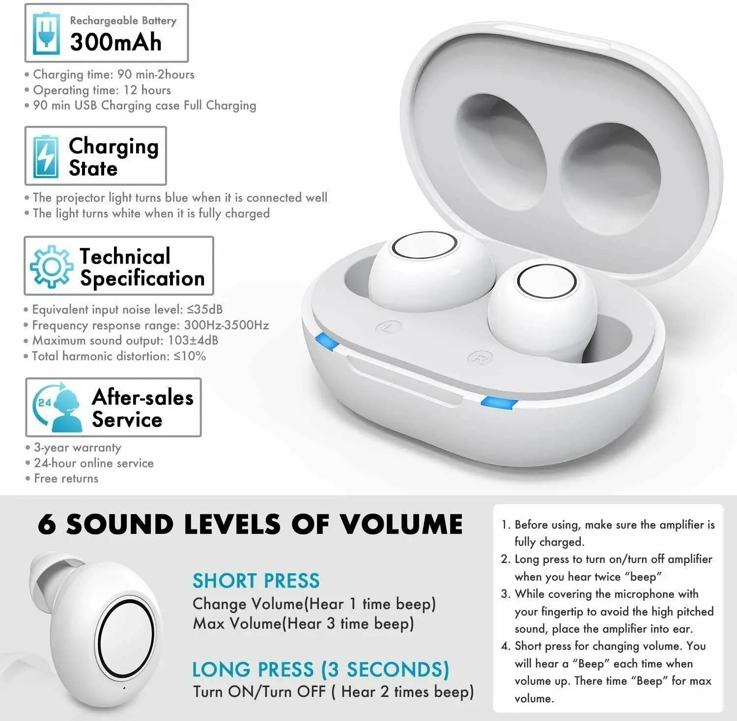 Audífono Bluetooth | Aparato Auditivo | Audífonos Avanzados