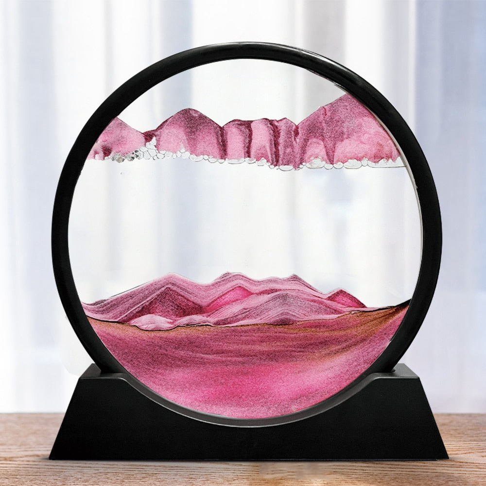 Reloj de Arena 3D Paisaje de Arena