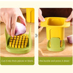 ChopMaster – Cortador de verduras multifuncional y cortador de papas fritas con mecanismo de presión manual