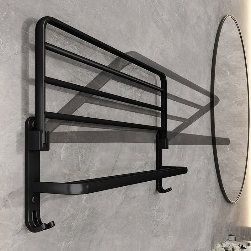 HandtuchLux - Soporte de Toallas de Aluminio Elegante
