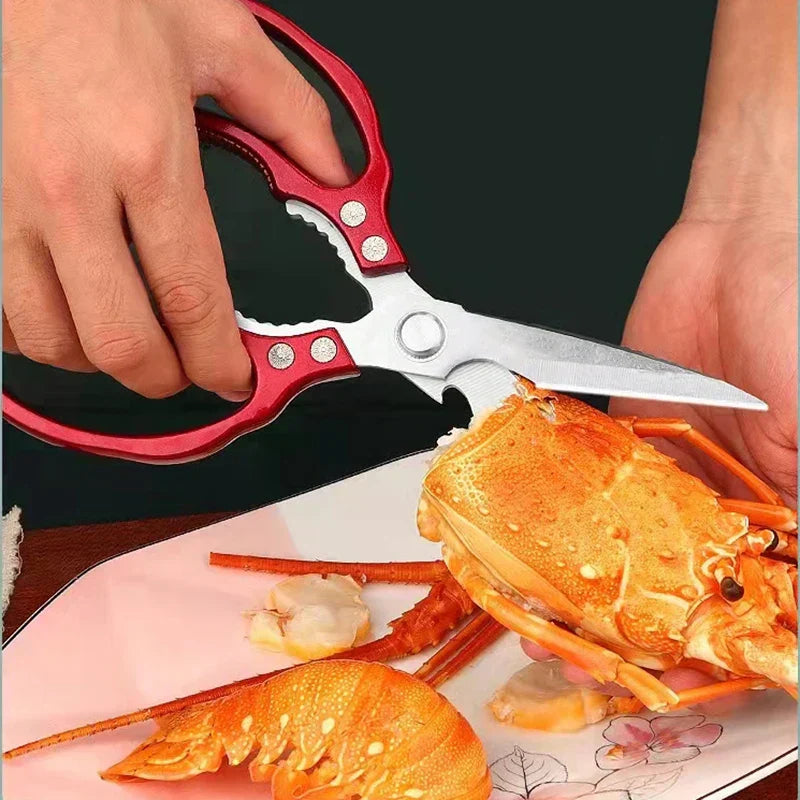 Corta-tareas de cocina definitivo de acero inoxidable japonés