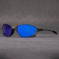 Gafas de Sol Deportivas Polarizadas – Montura Metálica con Lentes Rojas