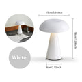 LumoShroom Lámpara de Mesa | Diseño Retro de Hongo | LED y Regulable | Recargable