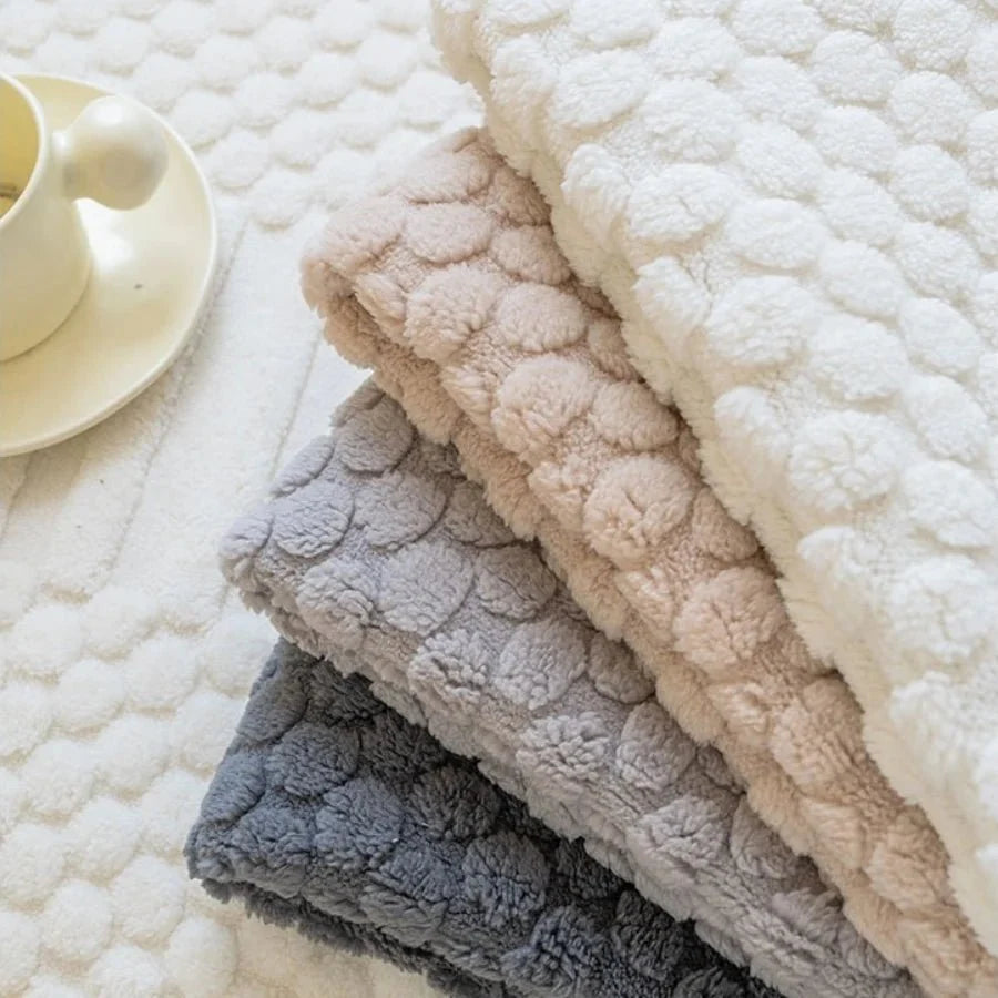 PLUSHCREAM – Funda de sofá de felpa gruesa para la calidez acogedora del invierno