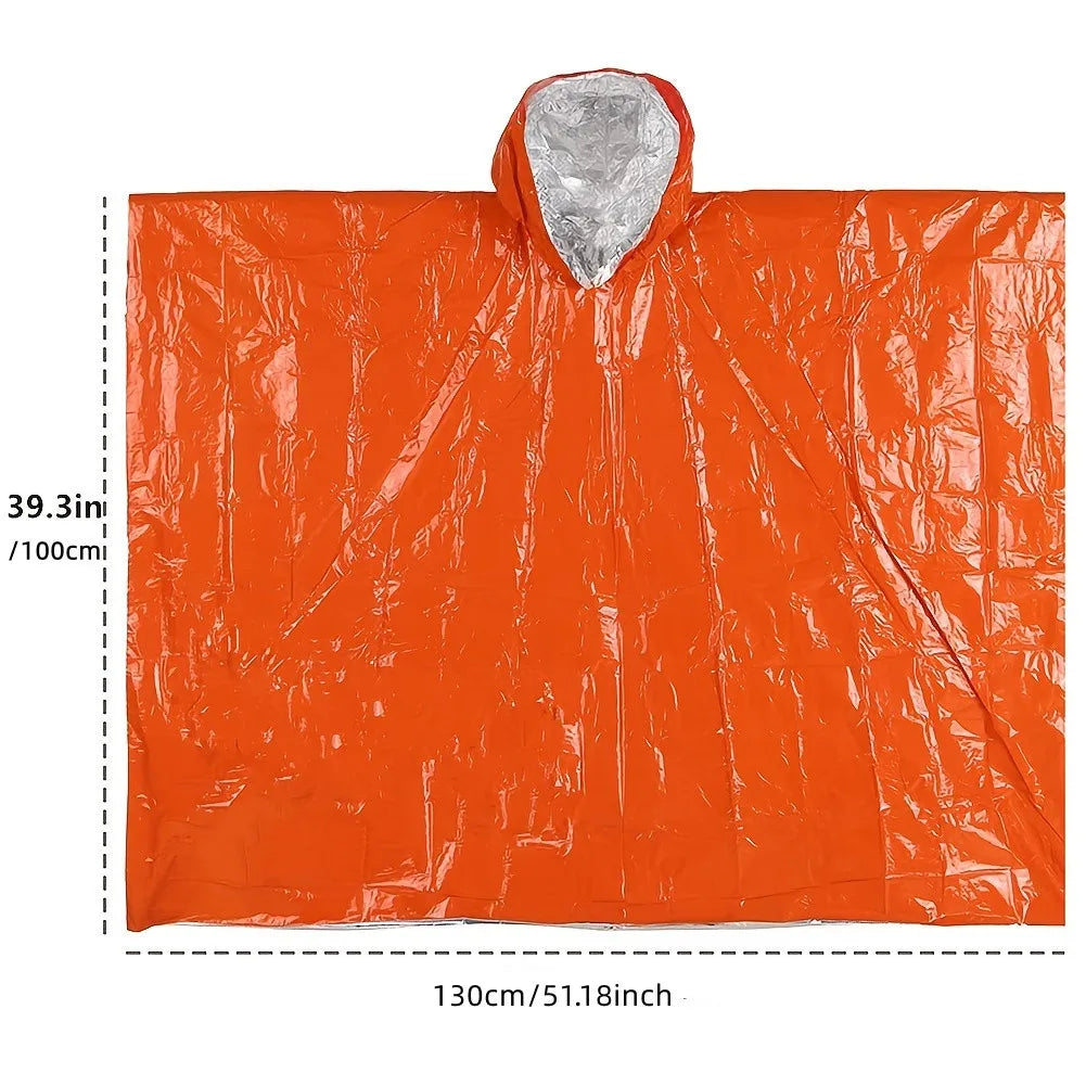 Poncho de Lluvia Plegable – Protección contra el Clima y el Viento