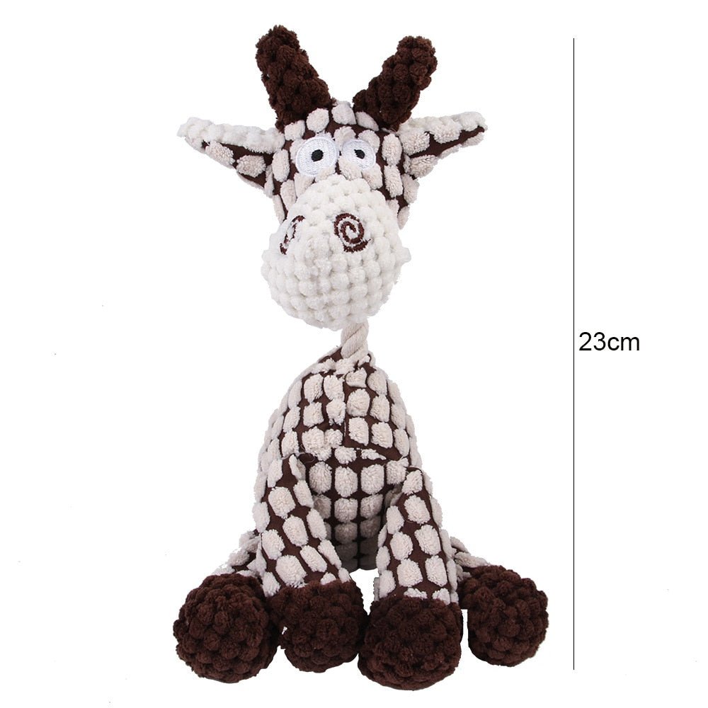 Juguete robusto para perros de peluche | Diseño resistente a mordidas y duradero | Varios modelos