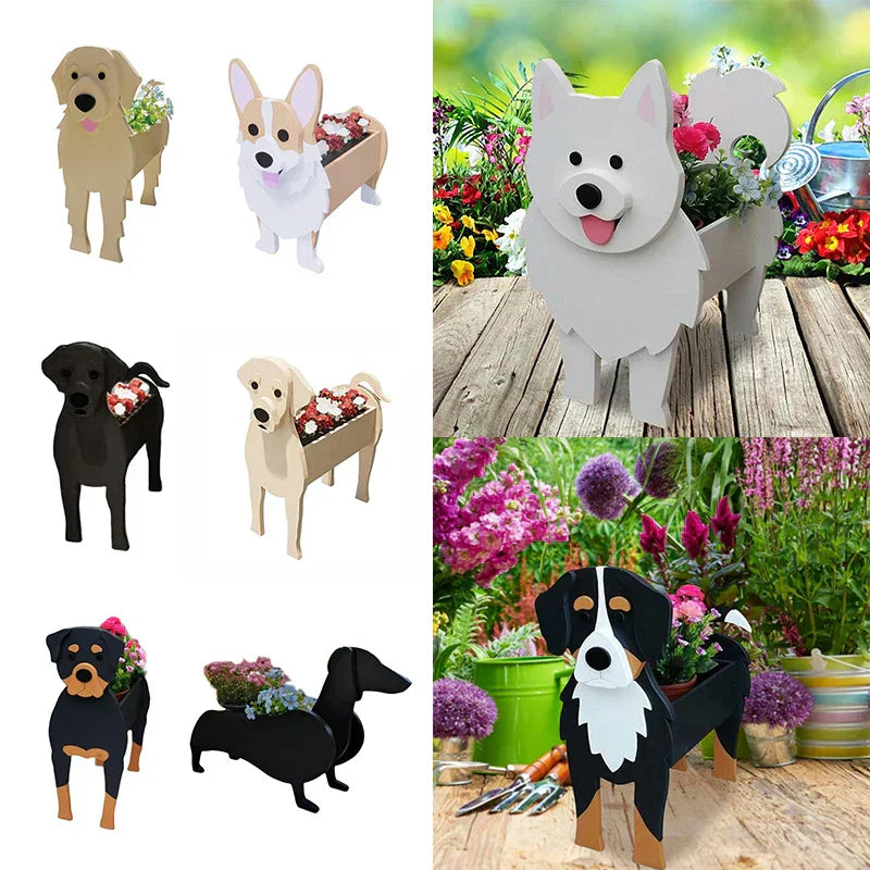 Lisslune | Maceta - Pawsome - Contenedor de Plantas para Perros - Varias Razas