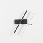 AuroLite Lámpara de pared LED ajustable | Ángulo de giro de 330° | Diseño moderno para dormitorio y sala de estar | Aluminio