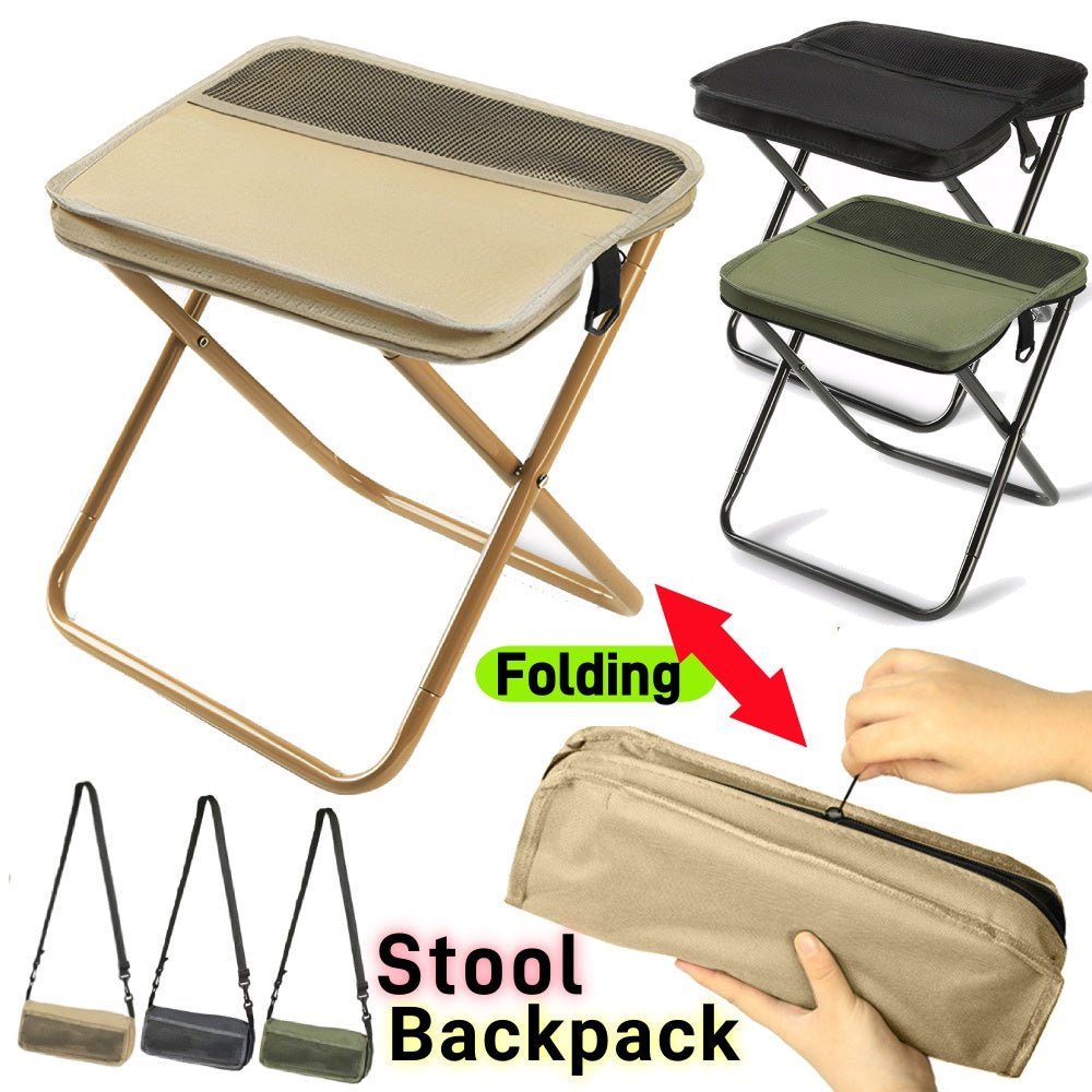 SAC DE CHAISE 2 EN 1 – Chaise pliante imperméable & sac à dos pour aventures en plein air