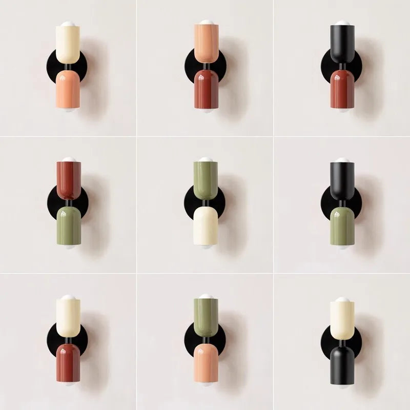 Coloria | Lámpara de pared doble moderna